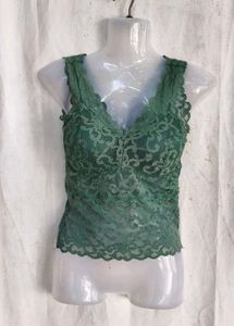 Lace Trimmed Camisole Top