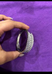 Sparkling Silver-tone Bracelet