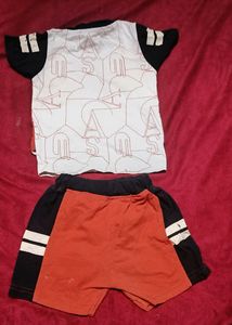 Kids Clothing.. Half T-shirt With Pant
