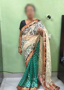 Banarasee Net Saree