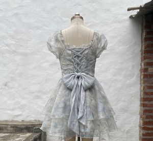 Bohemian Tiered Floral Print Dress