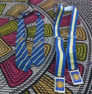 Yellow Checked School Shirts with Tie