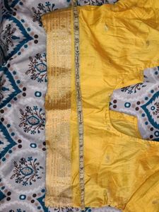 Yellow Embroidered Blouse