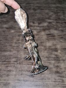 Vintage Silver Bird Figurine
