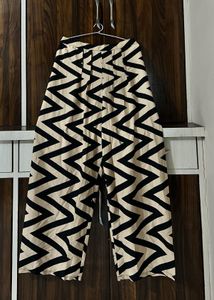 Wide Leg High Waist Womens Pant