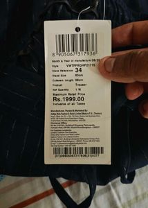Brand New Striped Wide Leg Pants