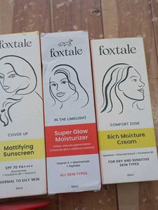 Foxtale skincare combo *9