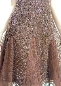 Brown Party Wear Dress 🤎