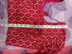 Elegant Pink Embroidered Ethnic Lehnga choli