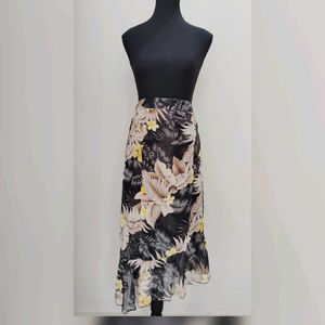 Tropical Floral  Skirt