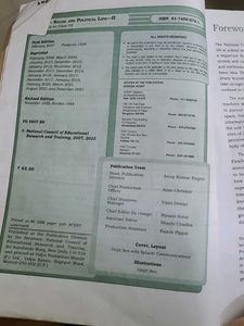 Social and Political Life - II Textbook for Class
