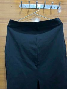 Classic Black Pencil Skirt