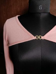 Chic Pink Bolero Shrug