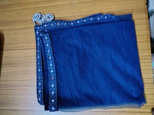 Designer Navy Blue Party wear
