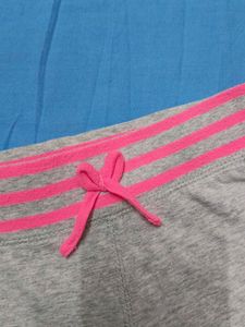 Shorts For Kids Pink And Grey