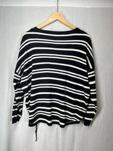 Striped Knit Sweater