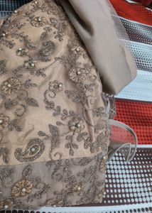 Elegant Embroidered Ethnic Gown
