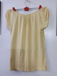 Miss Bennett Scoop Neck Cap-Sleeve Top