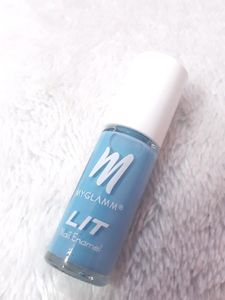 MyGlamm LIT Nail Enamel - Bold Glamm - Bad Romance