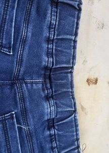 Blue Denim Shorts( one time wearing )