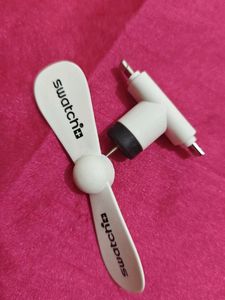 Swatch Mini Phone Fan & Adapter