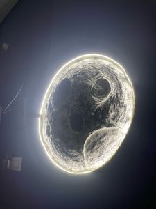 Luxury Big Wall Moon Lamp