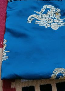 Blue Saree