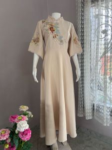 Embroidered Maxi Dress FIXED PRICE