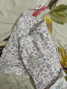 Floral Print Lounge Pants Set