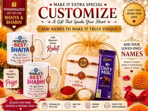 Raksha Bandhan Gift Set for Bhaiya &amp; Bhabhi