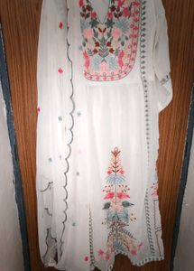 Elegant Embroidered Kurta Set