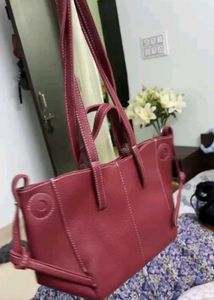 Stylish Tote Handbag available in 3 shades black,