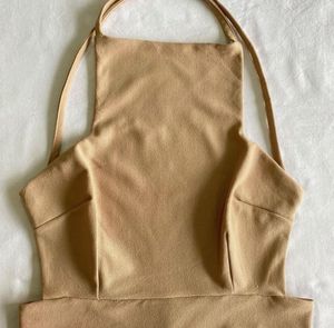 Tan Halter Top