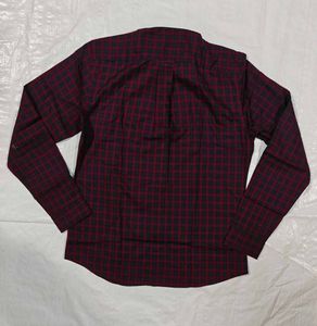 Lacoste Men's Plaid Button-Up Shirt