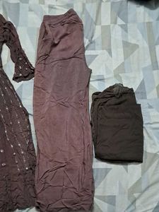 Embellished nyra cut Kurta Set