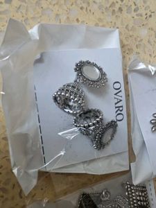 Ovaro Ethnic Jhumka Earrings Set of 3