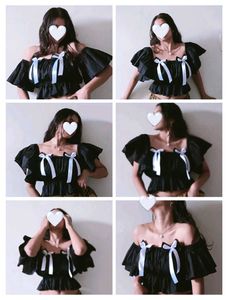 🔴 Clearance Sale 🔴 Off Shoulder Cotteque Top