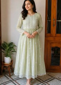 Elegant Threadwork Gown