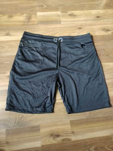 Swim Wear Black Nylon Shorts For Mens