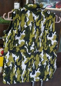 Camouflage Puffer Vest