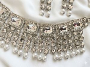 Bridal Diamond Necklace Set