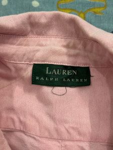 Ralph Lauren Vintage Pink Button-Up Shirt
