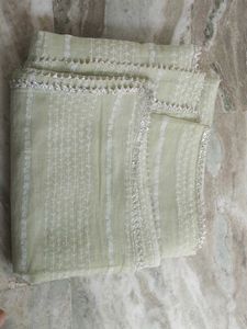 Elegant Light Green Kurta Set with Dupatta