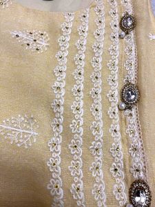 Elegant Yellow Kurta Set