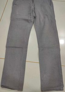 Grey Casual Pants