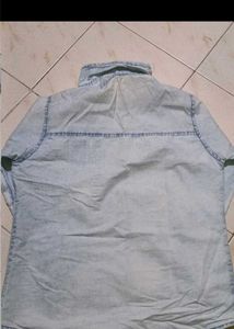 Light Wash Denim Shirt
