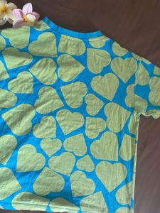 Heart Print T-Shirt