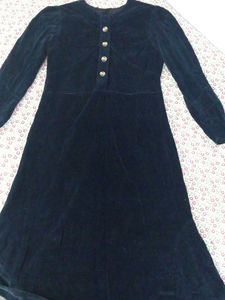 Luxury Velvet Korean Style Dress