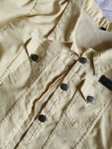 Yellow Denim Jacket