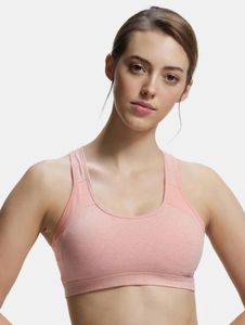 Pink Sports Bra